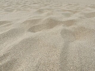 sandy beach, grain of sand