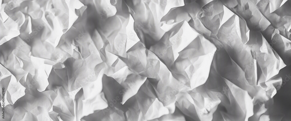 Poster white crumpled paper background texture pattern overlay