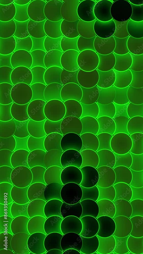 Poster background of moving dots with glowing lines. design. moving dots in style of bubbling bubbles or mo