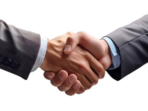 Businessmen Shaking Hands