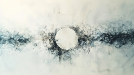 abstract watercolor background with copy space.