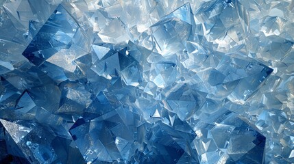 Obraz premium Crystallized Abstract Textures in Contemporary Art