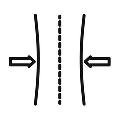 Resilience icon mark in filled style