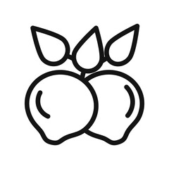Yuzu icon mark in filled style