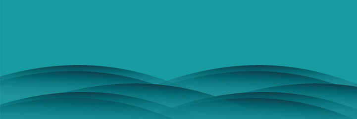 Vector dark blue line background curve element with light blue space for text and message design, overlapping layers, vector.