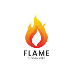 Fire Logo Template