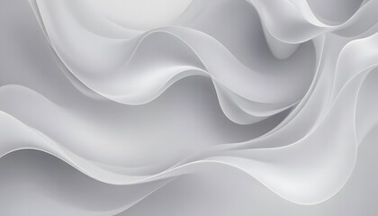 Obraz premium Abstract white and light gray wave modern soft luxury texture with smooth and clean vector subtle background illustration. white wave curve lines banner background design. White wave modern abstract b