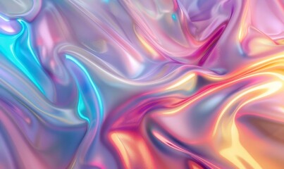 Abstract holographic gradient background