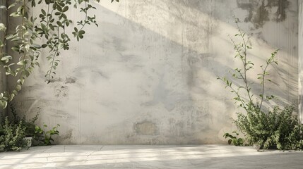 Eco-Friendly Neutral Tone Backdrop for Sophisticated Presentations