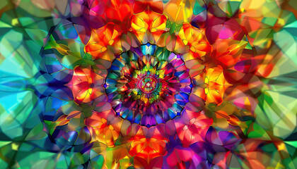 Like a kaleidoscope, life is a ever-changing pattern of colors: Picture a kaleidoscope turning, creating intricate and ever-changing patterns of colors, symbolizing that life is full of dynamic