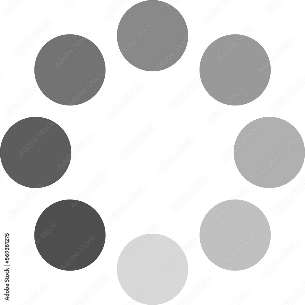 Leinwandbilder loading icons. error loading website. loading progress round bars. network technology system