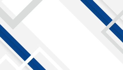 Modern abstract geometric blue and white background