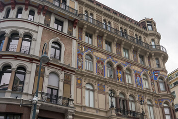 Palais Equitable mansion at Stock-im-Eisen-Platz in Vienna, Austria