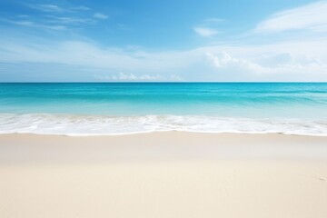 Beach landscape outdoors horizon.