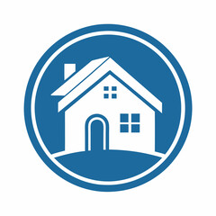       House logo vector art illustration.
