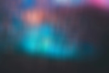 A colorful dark gradient background.