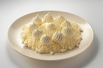 Sophisticated Port Wine Meringue Centerpiece