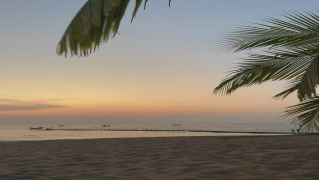 View of Khao Lak beach resort in Phang Nga, thailand