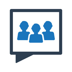 Social group community icon
