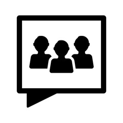 Social group community icon