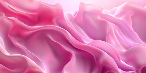 Fototapeta premium Abstract pink and red fabric folds. A beautiful background conveying softness, elegance, and luxury. Ideal for fashion, design, and advertising projects.