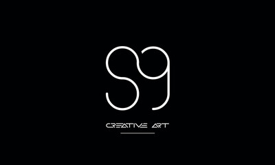 GS, SG, G, S abstract letters logo monogram