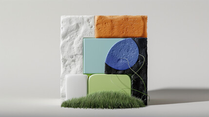High-Resolution 3D Textured Blocks: Ultra-HD Product Photography