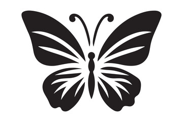 Butterfly Drawing Design Vector Illustration Clipart Eps