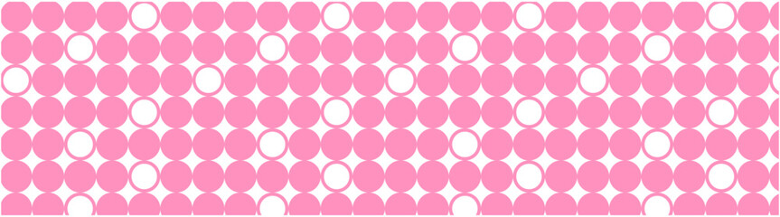 geometric circle seamless pattern background