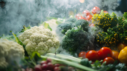Frozen vegetables ,generative ai