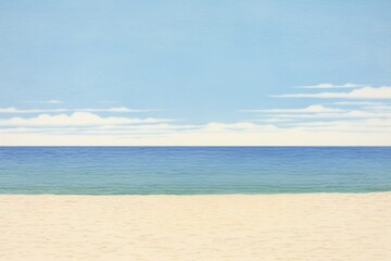 Fototapeta premium Beach outdoors horizon nature.