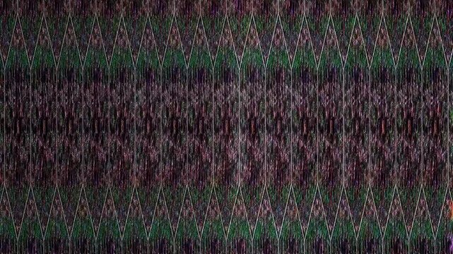 glowing light that regulates the movement of the lines in full color	