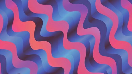 90's squiggles seamless, geometric design with a subtle gradient in the background 