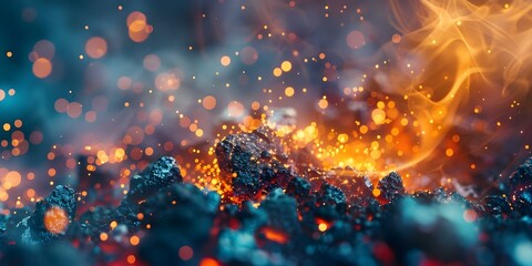 Explore alkali metals reactivity and energy storage potential through engaging visuals. Concept Chemistry, Alkali Metals, Reactivity, Energy Storage, Visuals