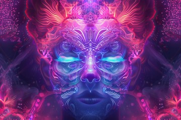 Psychedelic Trance poster concept