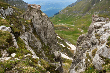Mountains in the summer