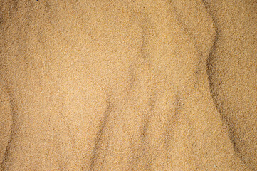 Gold sand on the beach, background series