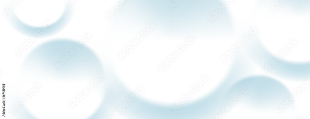 Wall mural white circular texture pattern background