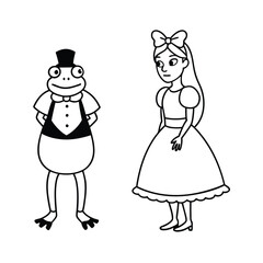 Wonderland coloring pages