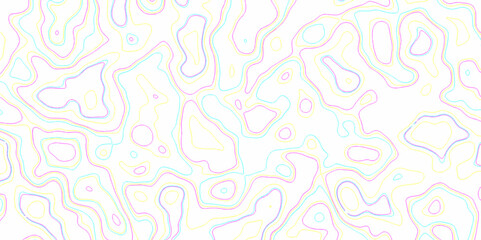 Natural printing illustrations of maps. topographic map in contour line light topographic topo contour map and ocean topographic line map