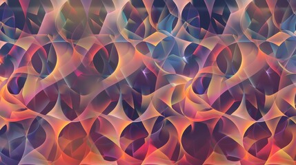 Abstract Patterns seamless, geometric design with a subtle gradient in the background
