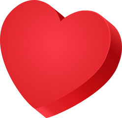 3d Heart Shape
