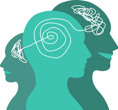 recommend clip art: Flat Bipolar Icon Illustration