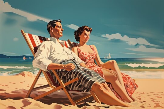 Sunbathing vacation clothing apparel.