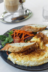 Egg White Omelet, Protein Breakfast, Healthy Eating