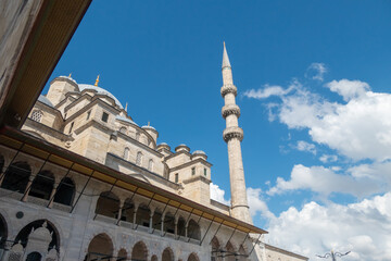 Istanbul European Side Eminonu New Mosque Spice Bazaar Shopping Center Heart of the City Tourist Historical Peninsula Old Unique Buildings