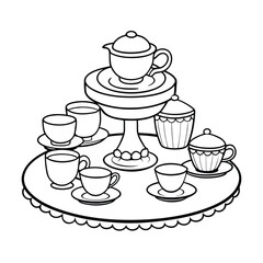 Wonderland coloring pages