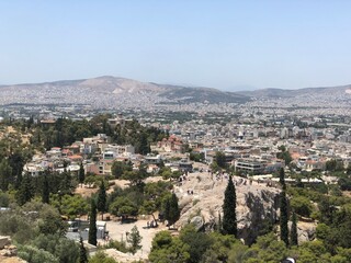 Obraz premium Athens panorama