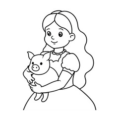 Wonderland coloring pages