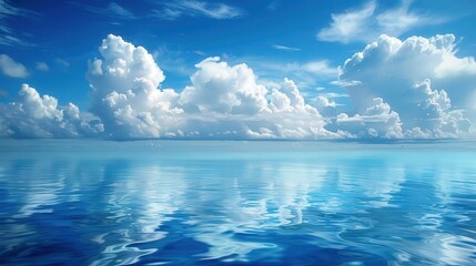 The sky is blue with clouds in the background